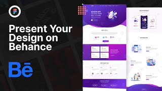 How to Present Your UIUX Design on Behance Figma Tutorial [upl. by Jonah]