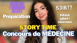 STORYTIME Concours de médecine كيفاش جبت مباراة الولوج إلى الطب [upl. by Telracs]