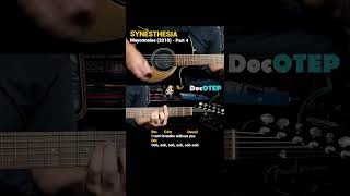 Synesthesia  Mayonnaise 2010 Easy Guitar Chords Tutorial with Lyrics Part 4 SHORTS [upl. by Christine673]