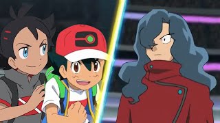 Pokemon Battle Ash and Goh Vs Tobias Legendary Mythical Battle [upl. by Lirba]