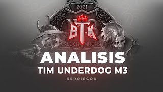 ANALISIS BTK TIM UNDERDOG M3 [upl. by Annet]