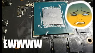 NEW THERMAL PASTE ON MY ASUS KO RTX 3070 [upl. by Akinehs]