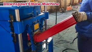 gutter elbow machine  Downspout elbow machine  elbow machine [upl. by Daas]