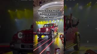 ITS HERE THE MAHINDRA THAR ROXX 5DOOR is finally launched in India PowerDrift TharRoxx Shorts [upl. by Echikson]