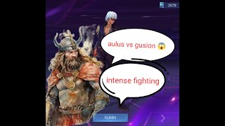 Kingsmaster Amulius vs gusion [upl. by Ahsieyk]