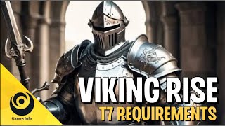 VIKING RISE T7 REQUIREMENTS  VIKING RISE [upl. by Branscum]