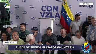 PUD realiza pronunciamiento sobre Resultados Electorales  En Vivo  29Jul [upl. by Piane]