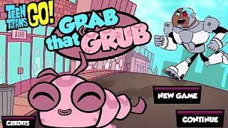 Teen Titans Go  Grab that Grub Park  Cartoon Network Games [upl. by Aidualc165]