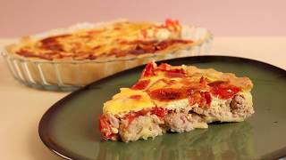 Tarte au thon tomates et fromage blanc [upl. by Lytsirhc]