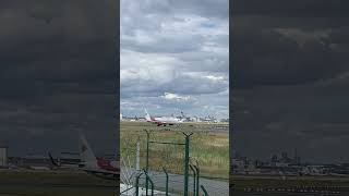 AIR ALGERIE Boeing 737 to Algiers 🇩🇿 departure airport planespotting shorts takeoff [upl. by Eleonore180]