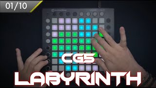 CG5  Labyrinth  Launchpad PRO Cover fnaf shorts edm [upl. by Enelyahs]