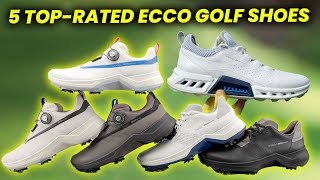 5 TopRated Ecco Golf Shoes for 2023 Elevate Your Game with Comfort and Performance [upl. by Aiyot514]