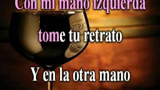 Galy Galiano Karaoke Me bebi tu recuerdo sin voz mpg [upl. by Notnroht]