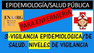 3 VIGILANCIA EPIDEMIOLOGICADE SALUD LEY Y NIVELES [upl. by Hayila]