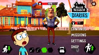 Hello Neighbor Diaries 1  Android Game  Shiva and Kanzo Gameplay [upl. by Gow]