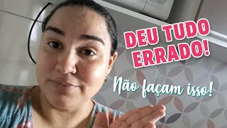 RENOVANDO A MINHA COZINHA COM ADESIVO DE PAREDE Parte 1 [upl. by Linette]