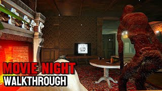 Movie Night  Full Game Walkthrough  Itchio [upl. by Phaih]