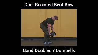 Dual Resisted Bent Row Band  DB [upl. by Arahd265]