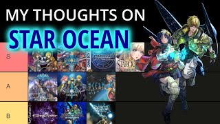 Ranking Star Ocean Games [upl. by Aicre]