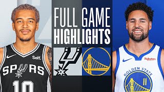 SPURS at WARRIORS  FULL GAME HIGHLIGHTS  March 9 2024 [upl. by Specht]