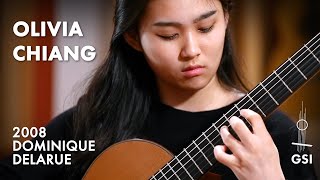 Andrés Segovias quotEstudio Sin Luzquot performed by Olivia Chiang on a 2008 Dominique Delarue [upl. by Rudin899]