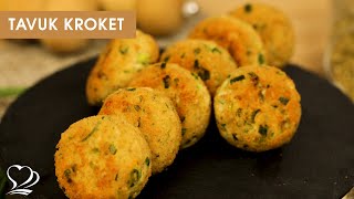 Tavuk Kroket Tarifi Tavuk Kroket Nasıl Yapılır [upl. by Baniaz]