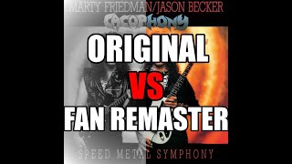 Comparison Cacophony Speed Metal Symphony  Original vs Fan Remaster [upl. by Boniface]