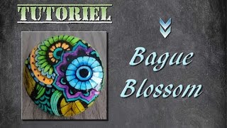 Tuto FimoPolymère bague Blossom [upl. by Selbbep313]