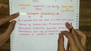 47 Isomorphous Substitution In Clay Mineralogy  Difference Between All Three clay Minerals [upl. by Ellehcan]