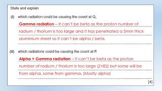 iGCSE Physics Radioactivity [upl. by Nonnad744]