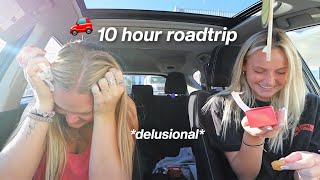 two girls on a 10 hour roadtrip a vlog [upl. by Gran]