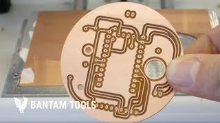 How To Mill DoubleSided PCBs with Desktop PCB Milling Machine [upl. by Ynagoham623]