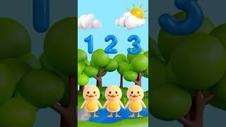 Ten Little Duckies  Kids Rhyme amp Song shorts kidsvideo nurseryrhymes [upl. by Rozek]