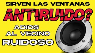 🔴 Funciona Una VENTANA ANTIRUIDO  🔊 Prueba De Sonido 🔊 NO CREERAS EL RESULTADO 😱 ❗❗ [upl. by Thirza]