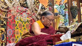 Sakya Gongma Trichen Rinpoche at Guru Sakya Monastery 2024 Queens of Hills Darjeeling [upl. by Berkman]