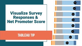 How to Visualize Survey Data on a Likert Scale and Include a Net Promoter Score [upl. by Eissirc]