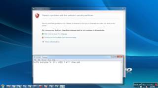 Fix quotThere is a problem with this websites security certificate Errorquot in Google Drive [upl. by Voccola869]