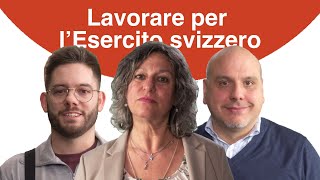 Lavorare per l’Esercito svizzero [upl. by Adamina]