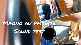 Maono aupm461tr Condenser microphone Review Sound Test IS IT REALLY WORTH IT [upl. by Arobed]