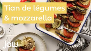 Recette du Tian à la mozzarella [upl. by Noirda]