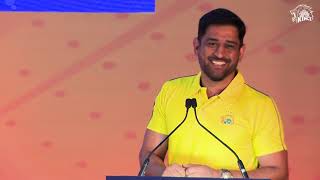 quotMy last T20 game will be in Chennaiquot  Thala  Full Speech from the Super Celebrations [upl. by Ahsaelat]