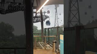 Beautiful Gondola from Imbiah  singapore cable car travel singaporetourism ytshortsindia [upl. by Gustaf]