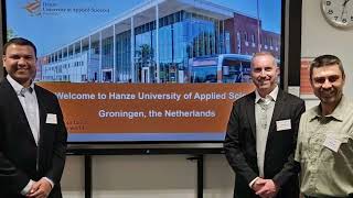 Faculty Mobility – visit to Hanze University of Applied Sciences Netherlands [upl. by Larimer]