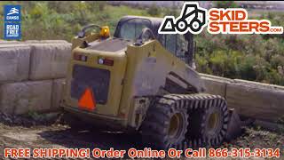 Skid Steer Over The Tire Rubber Tracks  Turn Your Skid Steer Into A track Machine  Skidsteerscom [upl. by Essiralc]