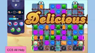 Candy Crush Saga Level 7765 30 moves NO BOOSTERS Cookie [upl. by Quiteri]