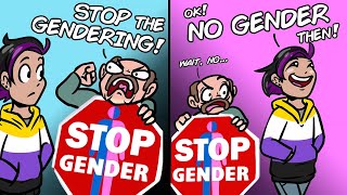 you better STOP all that GENDER 😡🌈rAccidentalAlly [upl. by Yleve]