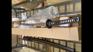 ShadowDancer Swords Basic L6 Katana Unboxing [upl. by Fields]