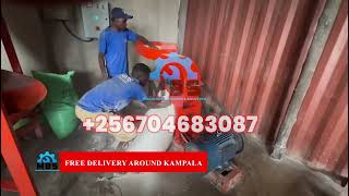 Chicken Cow Animal Feeds Machine In Uganda [upl. by Oflunra363]