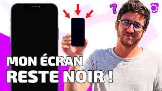 Mon écran diPhone reste noir  💡 NOS SOLUTIONS  Bricophone [upl. by Burget954]