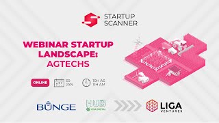 Startups do Agronegócio webinar sobre o relatório Startup Landscape Agtechs [upl. by Eceela]